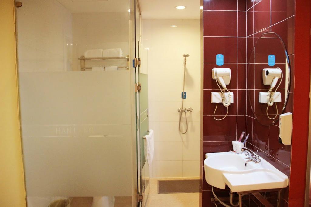 Hanting Hotel Beijing Chaoyang Park Rum bild